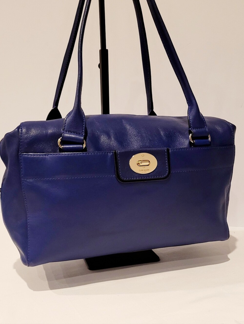 Kate Spade Hampton Road Colette Cobalt Blue Smooth Learher